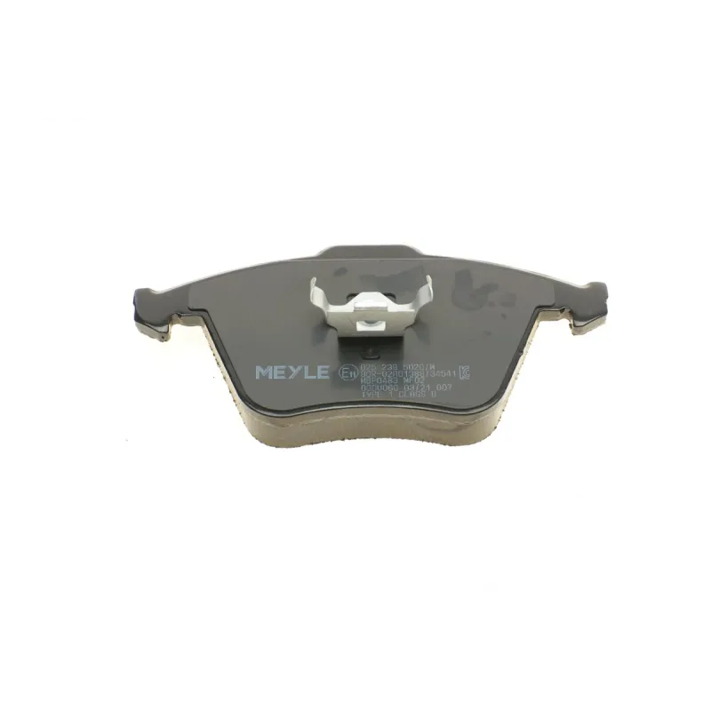 Колодки гальмівні передні MEYLE 025 239 5020/W для Audi A4 B6/B7, A6 C5/C6, A8 D3 з датчиками, 155.1x72.8 мм