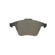Колодки гальмівні передні MEYLE 025 239 5020/W для Audi A4 B6/B7, A6 C5/C6, A8 D3 з датчиками, 155.1x72.8 мм