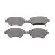 Колодки гальмівні передні MEYLE 025 239 8217/W для Opel Corsa D 2006-2014, 122.7x53.1x17.7 мм