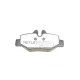 Колодки гальмівні задні MEYLE Platinum 025 240 0817/PD для Mercedes-Benz Vito/Viano W639 2003-, 101.9x50.3x17.7 мм