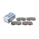 Колодки гальмівні передні MEYLE 025 240 2417/W для Toyota Land Cruiser, Mitsubishi Montero, Lexus GX (77.1x134.6x17 мм)