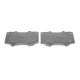 Колодки гальмівні передні MEYLE 025 240 2417/W для Toyota Land Cruiser, Mitsubishi Montero, Lexus GX (77.1x134.6x17 мм)