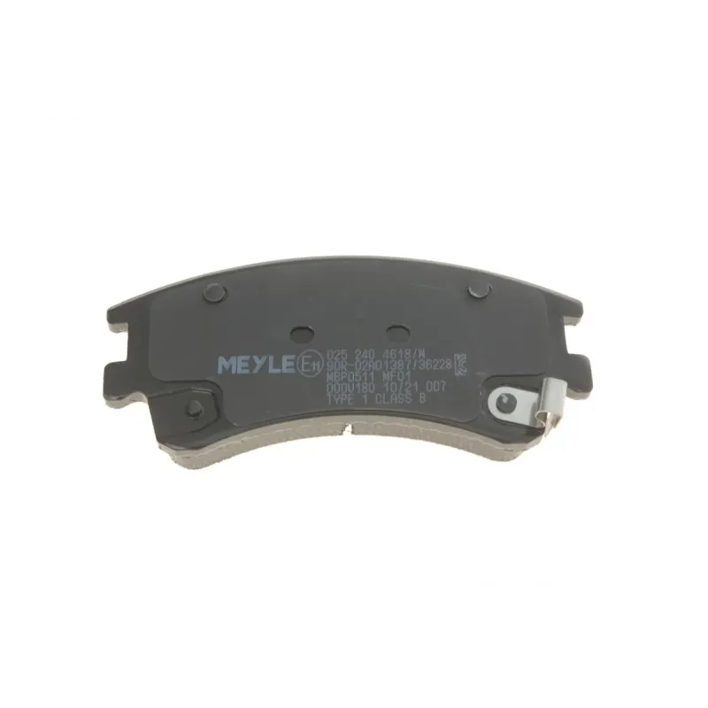 Колодки гальмівні передні MEYLE 025 240 4618/W для Mazda 6 GG 2002-2007 (131.8x59.4x18.6 мм)