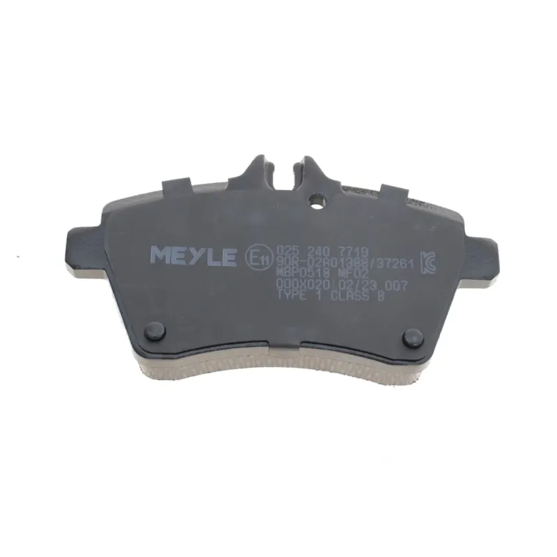 Колодки гальмівні передні MEYLE 025 240 7719 для Mercedes-Benz A-Class W169 2004-2012 (116.6x64x18.7 мм)
