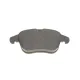 Колодки гальмівні передні MEYLE 025 241 2319 для Ford Mondeo IV, Land Rover Freelander, 156.3 мм