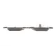 Колодки гальмівні передні MEYLE 025 241 2319/PD для Ford Mondeo IV, Galaxy WA6, з протискрипною пластиною