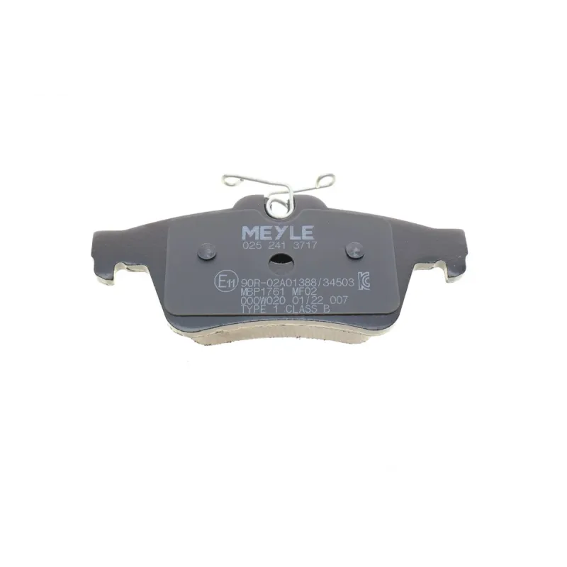 Колодки гальмівні задні MEYLE 025 241 3717 для Ford Connect/Focus II 2002-, 123x51.9 мм