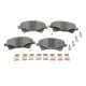 Колодки гальмівні передні MEYLE 025 242 0419/PD для Toyota Avensis, Corolla, Auris (PREMIUM)