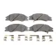 Колодки гальмівні передні MEYLE 025 242 1817/W для Kia Cerato LD 2004-2006, 165x59.1x17.2 мм