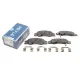 Колодки гальмівні передні MEYLE 025 242 1817/W для Kia Cerato LD 2004-2006, 165x59.1x17.2 мм