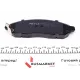 Колодки гальмівні передні MEYLE 025 242 2716/W для Nissan NP300 Navara, Pathfinder III 2005-, 163.7x54.2x16.7 мм