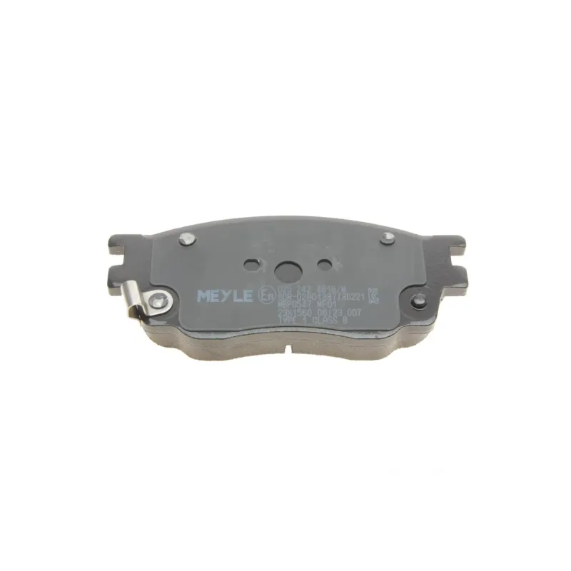 Колодки гальмівні передні MEYLE 025 242 4616/W для Mazda 6 GG 2002-2007 (131.2x56 мм)
