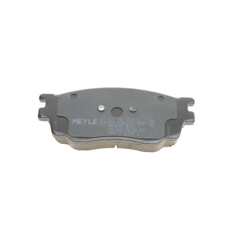 Колодки гальмівні передні MEYLE 025 242 4616/W для Mazda 6 GG 2002-2007 (131.2x56 мм)