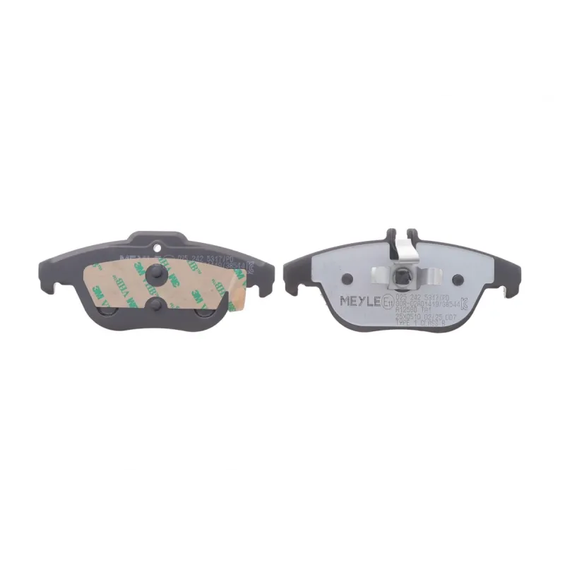 Колодки гальмівні задні MEYLE 025 242 5317/PD для Mercedes-Benz C-Class W204, E-Class C207 2007-2015, 17.9 мм