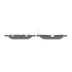 Колодки гальмівні передні MEYLE 025 243 1717/PD для Kia Rio, Hyundai Accent 2005-, 129.6x55.9x17.6 мм