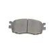 Колодки гальмівні передні MEYLE 025 243 1717/W для Kia Rio JB, Hyundai Accent MC 2005-2010, 129.6x55.9 мм
