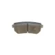 Колодки гальмівні задні MEYLE 025 243 2015/PD для Hyundai Accent, Kia Rio, Sportage (1.2-3.3) 2005-, 41.1x15.9x93.1 мм