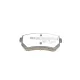 Колодки гальмівні задні MEYLE 025 243 2015/PD для Hyundai Accent, Kia Rio, Sportage (1.2-3.3) 2005-, 41.1x15.9x93.1 мм