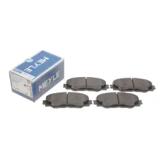 Колодки гальмівні передні MEYLE 025 243 3617 для Toyota RAV4 III 2006-, Auris 2007- (140x55.7x17.5 мм)