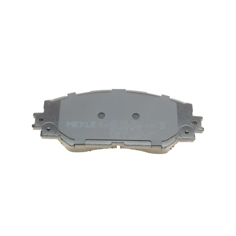 Колодки гальмівні передні MEYLE 025 243 3617 для Toyota RAV4 III 2006-, Auris 2007- (140x55.7x17.5 мм)