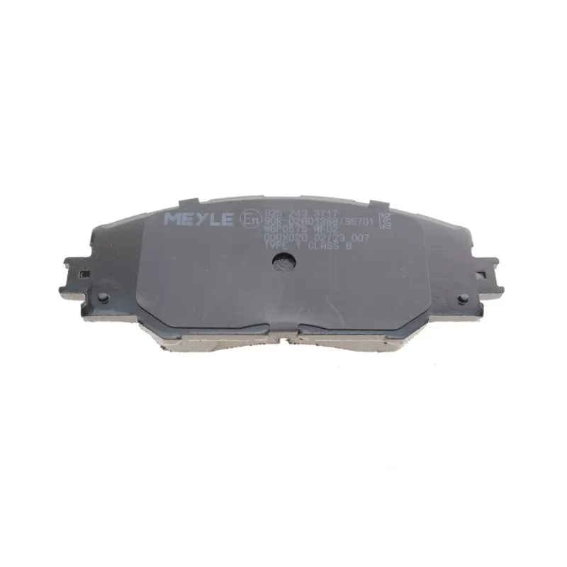 Колодки гальмівні передні MEYLE 025 243 3717 для Toyota RAV4 III/IV, Auris 2005-2018, 146.4x56.8x17.5 мм