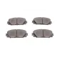 Колодки гальмівні (передні) Toyota Corolla 06/Yaris 05- (Akebono)