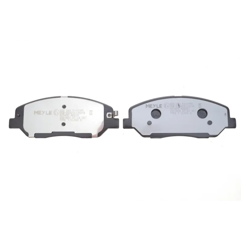 Колодки гальмівні передні MEYLE 025 243 5117/PD для Hyundai Santa Fe, Kia Sorento, SsangYong Korando, 156.7 мм