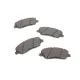 Колодки гальмівні передні MEYLE 025 243 5117/W для Hyundai Santa Fe, Kia Sorento, SsangYong Korando, 156.7 мм