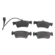 Колодки гальмівні задні MEYLE 025 243 6719/PD для Volkswagen T5 2003-2009 (з датчиком зносу, ATE)