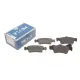 Колодки гальмівні задні MEYLE 025 243 6719/W для Volkswagen T5 2003-2009, 19.1 мм