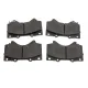 Колодки гальмівні передні MEYLE 025 243 8618/W для Toyota Land Cruiser 200, Lexus LX, 83.3x143.7x18.5 мм