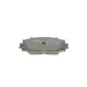 Колодки гальмівні передні MEYLE 025 244 5116 для Toyota Prius, Corolla, Lexus CT (AKEBONO) 122.7x49.6x15.5 мм