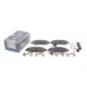 Колодки гальмівні передні MEYLE 025 244 6819-1/PD для Citroen Jumper, Fiat Ducato, Peugeot Boxer (2006-), гальмівна система Brembo, 169.2x61.5x19.1 мм