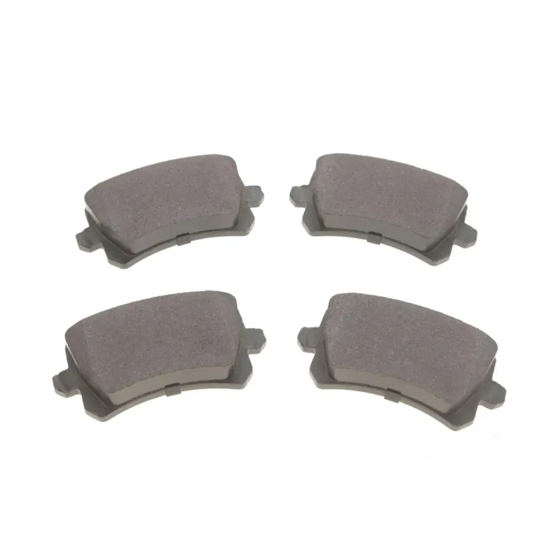 Колодки гальмівні задні MEYLE 025 244 8317 для Audi A6 C6, VW CC, Seat Alhambra, з протискрипною пластиною, 105.5x56.3x17.2 мм