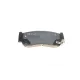 Колодки гальмівні задні MEYLE 025 244 8816/W для Hyundai H-1, Santa Fe II (CM) 2001-2015, 118.5x46.7 мм
