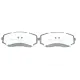 Колодки гальмівні передні MEYLE 025 245 4417/PD для Mazda CX-7/CX-9, Ford Edge, 139x58x17.5 мм