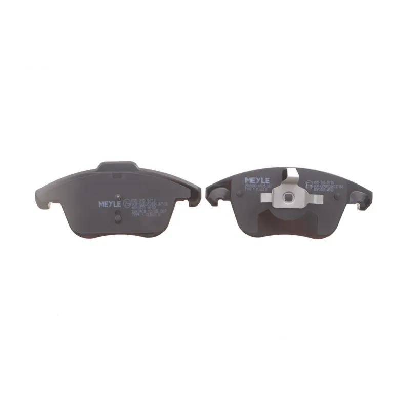 Колодки гальмівні передні MEYLE 025 245 5719 для Citroen C4, Peugeot 3008, 155.1x72x19.5 мм