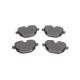 Колодки гальмівні задні MEYLE 025 245 6118 для BMW 5 (F10) / X3 (E83) 2010-, 18 мм