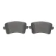 Колодки гальмівні задні MEYLE 025 246 0617-1/PD для Audi A4 B8, A5, Q5 (2007-) з протискрипною пластиною