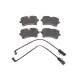Колодки гальмівні задні MEYLE 025 246 0617/W для Audi A4 B8, A5, A6 C7, Porsche Macan, 17.5 мм
