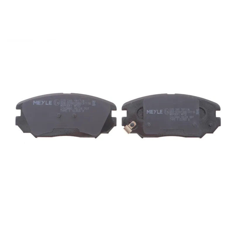 Колодки гальмівні передні MEYLE 025 246 1817/W для Hyundai Sonata, Azera, Emgera V
