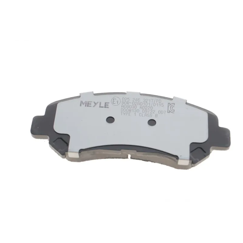 Колодки гальмівні передні MEYLE 025 246 3217/PD для Nissan Qashqai/X-Trail T31, Dualis J10, 142x59.3 мм