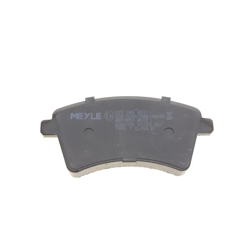 Колодки гальмівні передні MEYLE 025 246 9317 для Renault Kangoo 2008-, Mercedes-Benz Citan 2012-, 131x62.3x17.5 мм