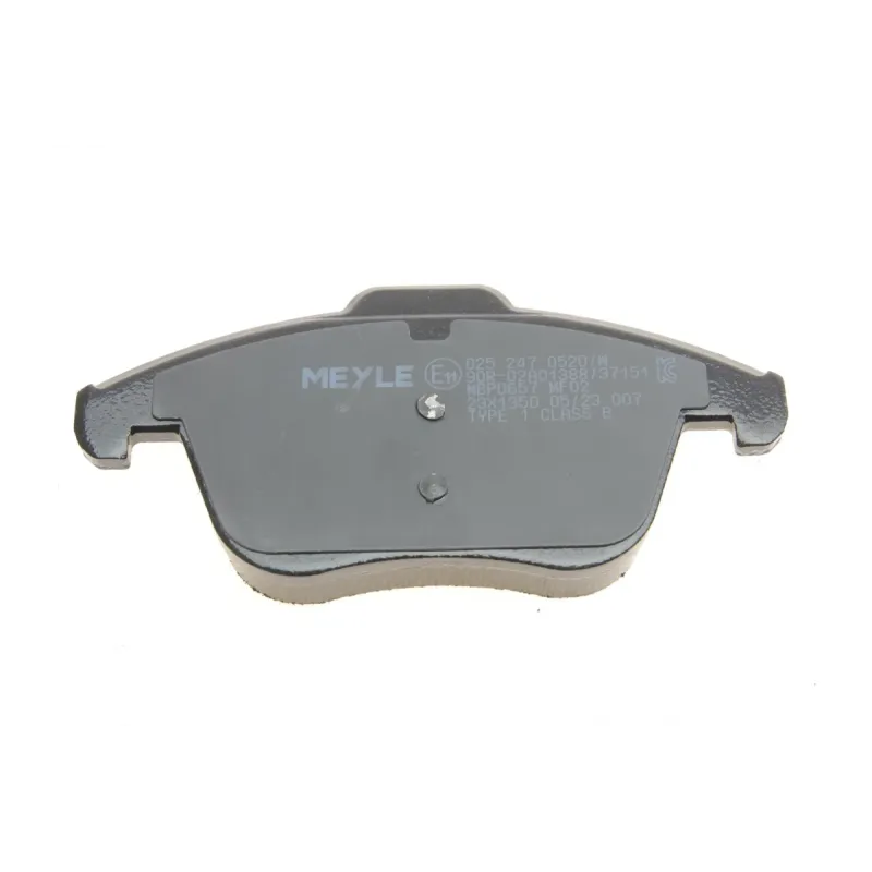 Колодки гальмівні передні MEYLE 025 247 0520/W для Audi A4 B8, A5, 2007-, 155.1x71.6x20 мм