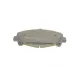 Колодки гальмівні (передні) Honda Accord VIII 07-/IX 12- (Akebono)