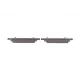 Колодки гальмівні задні MEYLE 025 248 2015/PD для Renault Megane III, Scenic III, Fluence 2008-2016, 106x45.3x15.7 мм