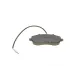 Колодки гальмівні передні MEYLE 025 248 3919/W для Citroen C8, Peugeot 807 2.0/2.2 HDi 2006-
