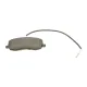 Колодки гальмівні передні MEYLE 025 248 3919/W для Citroen C8, Peugeot 807 2.0/2.2 HDi 2006-