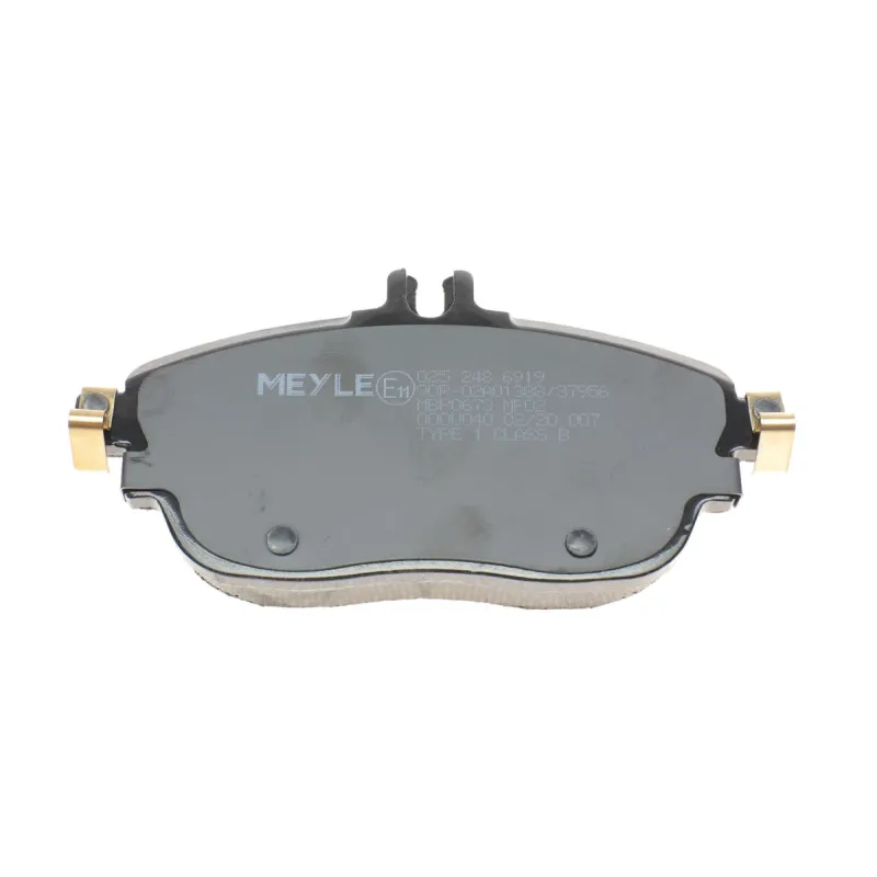 Колодки гальмівні передні MEYLE 025 248 6919 для Mercedes-Benz A-Class W176, B-Class W246, 144x71x19.1 мм
