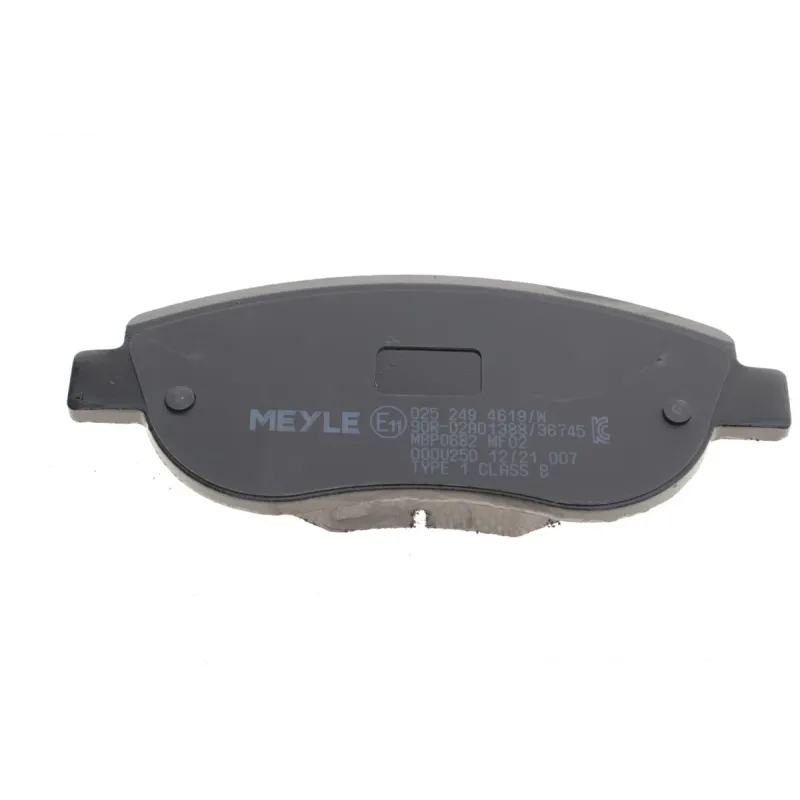 Колодки гальмівні передні MEYLE 025 249 4619/W Toyota Avensis T27 2009-, 150.7x60.9x19 мм